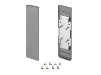 Заглушка SL-LINE-25100-DUAL SILVER глухая