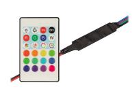 Контроллер SMART-MINI-RGB-SET (12-24V, 3x1.5A, ПДУ 24кн, IR)