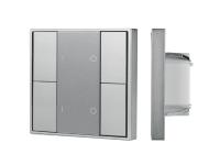 INTELLIGENT ARLIGHT Кнопочная панель DALI-201-23-2G-DIM-DT6-IN Silver (BUS, Frame)