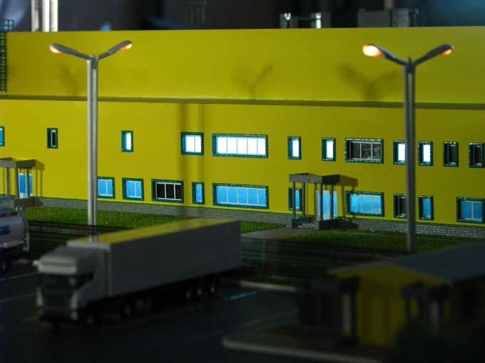Промышлениий макет НПО Элеватор Молокозавод со светодиодной лентой Arlight.jpg