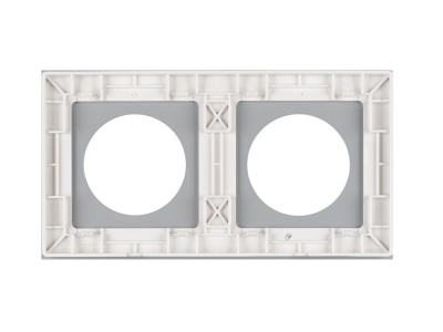Рамка стеклянная FRM-GLARE-GC-2-WH