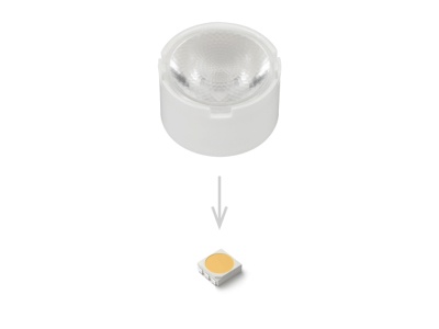 Линза ARL-PM585-U12-D20xH12-HW