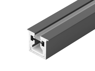 Профиль с экраном SL-MINI-3-H10-F12-2000 IRON GREY