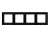 Рамка стеклянная FRM-GLARE-GS-4-GR