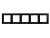 Рамка алюминиевая FRM-PRESTO-ALS-5-GR