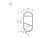 Профиль WARDROBE-1530-2000 ANOD