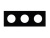 Рамка стеклянная FRM-GLARE-GC-3-BK Рамка стеклянная FRM-GLARE-GC-3-BK