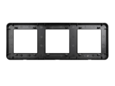 Рамка пластиковая FRM-VERSA-PL-3-BK