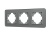 Рамка стеклянная FRM-OMALI-SFGS-3-GR