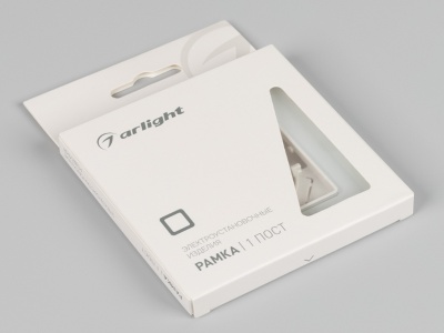 Рамка стеклянная FRM-OMALI-GS-1-WH