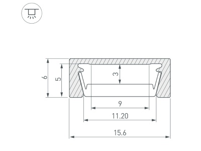 Профиль MIC-M-3000 ANOD