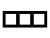 Рамка стеклянная FRM-GLARE-GS-3-BK Рамка стеклянная FRM-GLARE-GS-3-BK