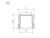 Профиль LINE-1715-2000 ANOD Профиль LINE-1715-2000 ANOD