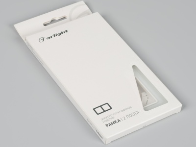 Рамка стеклянная FRM-OMALI-GS-2-WH