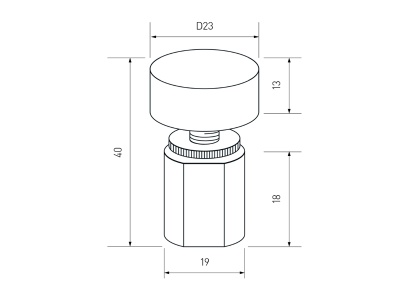 Диммер SR-NAVE-R24-BK (12-24V, 48-96W, M-FC)