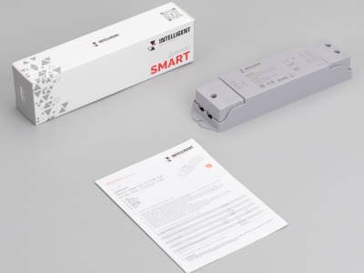 INTELLIGENT ARLIGHT Диммер SMART-PWM-102-72-CDW-SUF (12-36V, 2x5A, TUYA BLE, 2.4G)