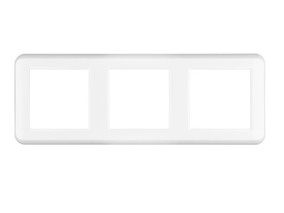 Рамка пластиковая FRM-VERSA-PL-3-WH