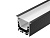 Профиль LINIA45-F-TRAY-3000 BLACK