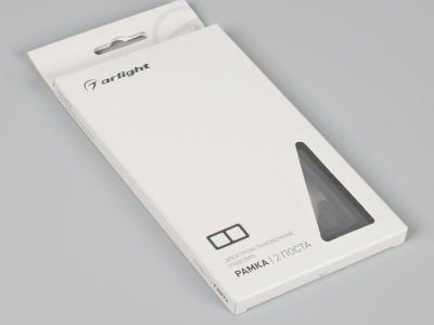 Рамка стеклянная FRM-OMALI-GS-2-BK
