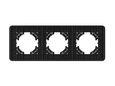 Рамка стеклянная FRM-OMALI-GS-3-BK