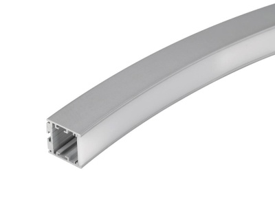 Профиль SL-ARC-3535-D1500-N90 SILVER (1180мм, дуга 1 из 4)