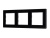 Рамка стеклянная FRM-GLARE-GS-3-BK Рамка стеклянная FRM-GLARE-GS-3-BK