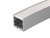 Профиль SL-ARC-3535-D1500-A45 SILVER (590мм, дуга 1 из 8) Профиль SL-ARC-3535-D1500-A45 SILVER (590мм, дуга 1 из 8)