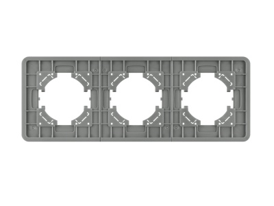 Рамка стеклянная FRM-OMALI-SFGS-3-GR