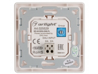 INTELLIGENT ARLIGHT Роторная панель DALI-233-1G-DIM-IN (BUS, Backlight)