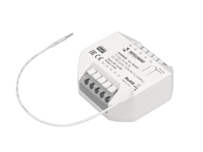 INTELLIGENT ARLIGHT Диммер TY-104-72-PS-IN (12-48V, 4x3A, TUYA Wi-Fi, 433Mhz)