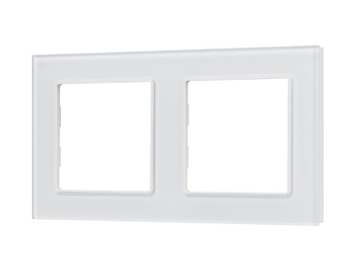 Рамка стеклянная FRM-GLARE-GS-2-WH