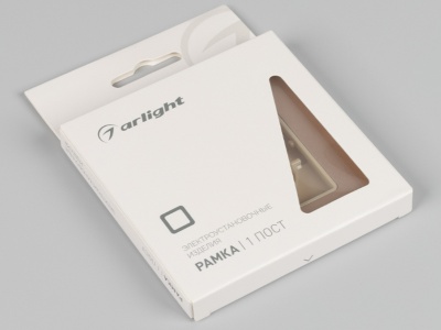 Рамка алюминиевая FRM-AKIRY-SFAL-1-GD