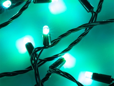 Светодиодная гирлянда ARD-STRING-CLASSIC-10000-BLACK-100LED-MILK-SYNC (230V, 6.5W)