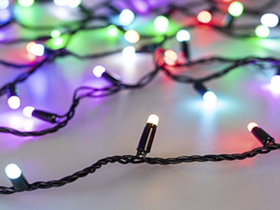 Светодиодная гирлянда ARD-STRING-CLASSIC-10000-BLACK-100LED-MILK-SYNC (230V, 6.5W)