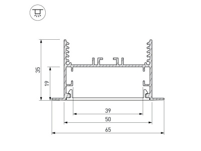 Тройник SL-LINIA65-F