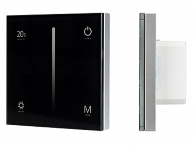Панель Sens SMART-P42-DIM Black (230V, 0/1-10V)