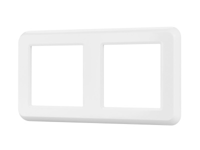 Рамка пластиковая FRM-VERSA-PL-2-WH