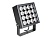 Светильник ALT-BLOCK-S220x220-50W (GR, 15 deg)