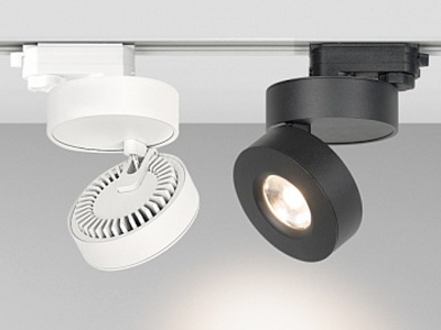 Светильник LGD-MONA-TRACK-4TR-R100-12W (WH, 24 deg)