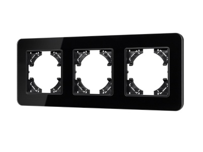 Рамка стеклянная FRM-OMALI-GS-3-BK