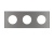 Рамка стеклянная FRM-GLARE-GC-3-GR