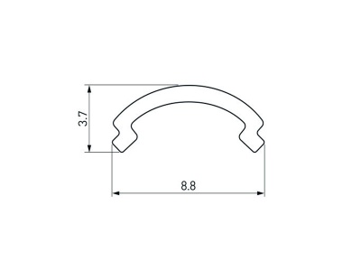 Экран ARH-KANT-H8-2000 Round Opal