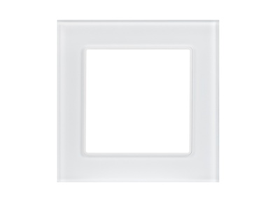 Рамка стеклянная FRM-GLARE-GS-1-WH