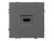 Механизм HDMI розетки SCT-NOBE-MHD1-SFPL-GR