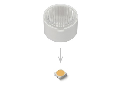 Линза ARL-PM585-U1555-D20xH12-HW