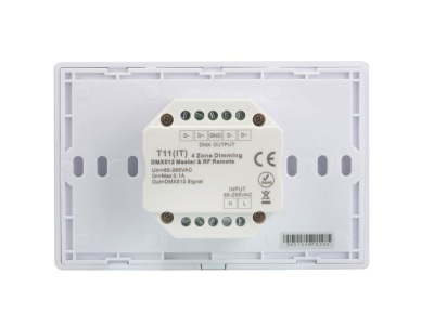 Панель Sens SMART-P79-DIM White (230V, 4 зоны, 2.4G)