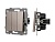 Механизм выключателя трехклавишный непроходной SWT-MK03-PL-GD-V (250V, 10A)