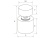 Диммер SR-NAVE-R24-2CH-BK (12-24V, 96-192W, DIM-CCT)