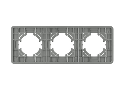 Рамка стеклянная FRM-OMALI-GS-3-GR