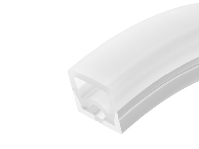 Силиконовый профиль WPH-FLEX-2020-TOP-S13-10m WHITE